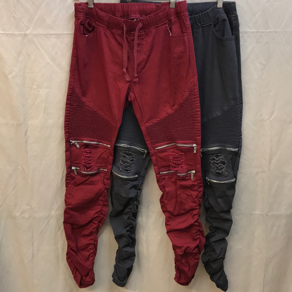 Set of 2 American Bazi denim joggers